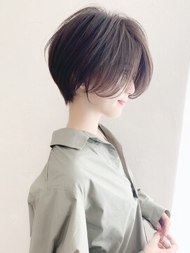 アンド ストーリーズ(&STORIES) 耳掛けショート/ハンサムショート/20代/30代/40代/白髪染め/ボブ