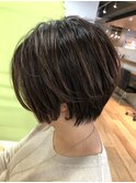 スッキリショートボブ!