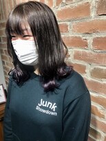 ラウンジ ヘアアンドグルーミング(Lounge HAIR&GROOMING) 紫カラー