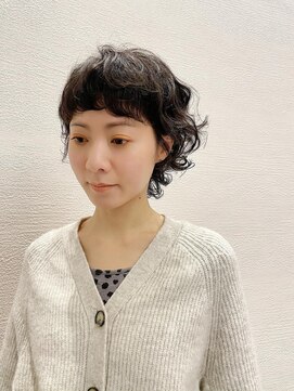 ロペ(ROPE.) 【ROPE.】イメチェン前髪ありウルフパーマ