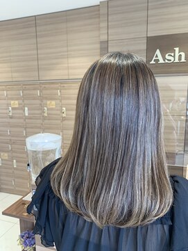 アッシュ 戸田公園店(Ash) 脱白髪染めハイライト×髪質改善