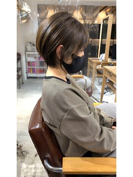 サードバイローラン(THiRD by ROULAND) 【THiRD 浅野】テラコッタカラーショート