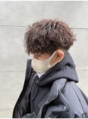 前下がりツイスパ