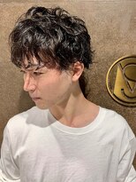 エムスラッシュ みなとみらい馬車道店(M SLASH)&nbsp;馬車道/メンズパーマ/ニュアンスマッシュ/韓国マッシュ/ウルフ