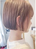 韓国ボブ/韓国ショート/新宿/髪質改善/デザインカラー/レイヤー