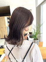 クレア 岡崎南店(CREA)&nbsp;イヤリングカラー×ラベンダー