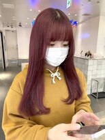 ゲーム 原宿店(GAME)&nbsp;レッドカラー/ダブルカラー/ケアブリーチ/髪質改善/原宿