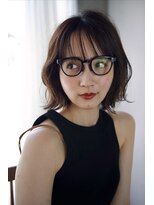 エインアンリー 明治神宮前(AIN.ANLY.)&nbsp;★黒髪クラゲヘアーオリーブグレー小顔ココアベージュ韓国ヘア