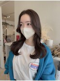 韓国ヘア艶カラー透明感カラーくすみカラーハイライトカラー