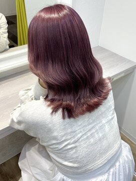 イオエ(ioe) 黒髪/ボブルフ/ネビージュ/小顔/ワンレン/髪質改善/グレージュ