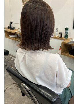 ブルーマリヌ(blue marine) 切りっぱなしボブ