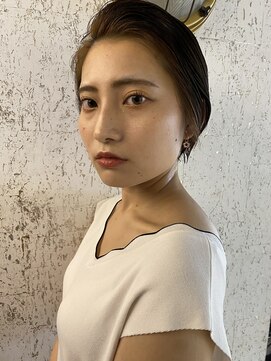 ロンドポレール 北千住(Lond polaire) ハンサムショート×ピンクブラウン