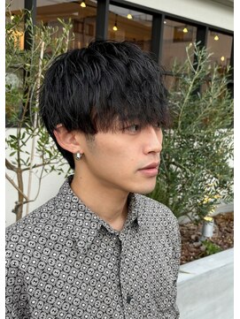 リベラル(liberal) ツイストスパイラル 韓国風マッシュウルフ【20代/30代/40代】