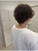 ショート/ふわふわパーマ