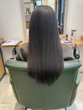 リールヘア 千早店(rire hair) インカラミ縮毛矯正