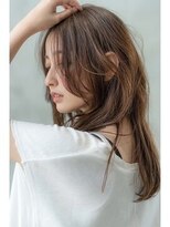 オースティン 調布アミックス(AUSTIN)&nbsp;ミディアムレイヤー/大人可愛い/髪質改善/シースルーバング