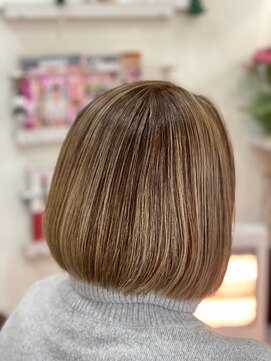 エスプリ アリュール 西大井店(allure) ハイライト×グレイカラー【西大井、大井町】