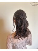 お呼ばれヘアセット