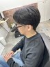 メンズカット+フェザーパーマ