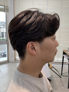 グランデュール 東静岡池田店(GRANDEUR) ミルクティーベージュダブルカラーケアブリーチハイライトカラー