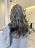 ハイライトホワイトシルバー