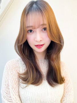 スタートウキョウ 渋谷(STAR TOKYO) 【透明感♪韓国風再現性】シースルーバング大人可愛い小顔