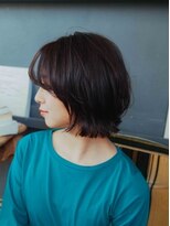 ルシード スタイル オルガ(LUCIDO STYLE Orga)&nbsp;こなれ感小顔ライン黒髪ボブクールボブくびれショートボブ