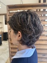 リノ 辻堂(lino) ハイライトニュアンスパーマ