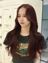 クム(kumu)&nbsp;【kumu】ブリーチなし暖色系カラー/カシスワインレッド/ボルドー