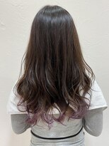 クラン 岡本(Chlan)&nbsp;モテ髪グラデーション☆ダークアッシュ×ピンクパープル