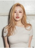 韓国/髪質改善/レイヤーカット/ロング/小顔/透明感カラー