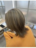 ベージュハイライト