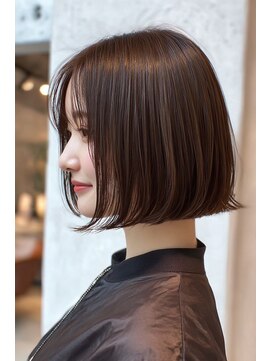 ケシキ 表参道 原宿(kesiki.) ぱつっとボブ・ショート/前髪あり/絶壁解消/20代/30代/大人