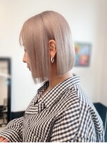 オーティティ(O-TETE)&nbsp;O-TETEハイトーンミルクティカラーボブ小倉戸畑