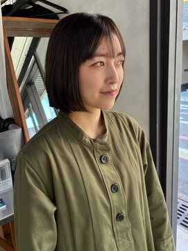 フォン(fon) あごラインのボブ