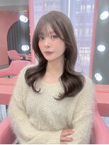 ボタン シブヤ(VOTAN SHIBUYA) 【MISAKI】ミディアムでも韓国ヘア/大人上品/顔まわりカット