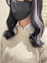 フーバイケンジ(fuu + KENJE)&nbsp;チラ見えで可愛いユニコーンエクステ/大谷