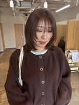 ユニカ 宇都宮(yunica)&nbsp;イメチェンヘアスタイル／レイヤー/ブラウン/アンブレラカラー