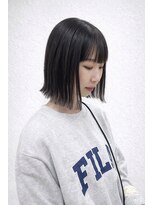 アミュー(Amyu)&nbsp;前下がり切りっぱなしボブ