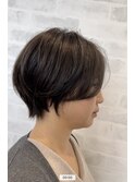 【ヒロシ】丸みハンサムショート