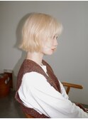 【原宿】透明感カラー×ショート小顔カット