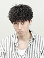 リベル(LIBER) ルーズショート/ルーズパーマ/波打ちツイストカール/men's