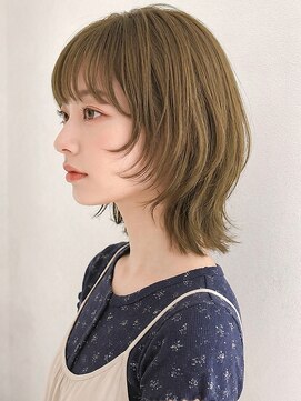 カバーヘア 上尾西口店(COVER HAIR) 夏カラーブリーチなしカラーベージュ/クラゲヘアウルフp上尾