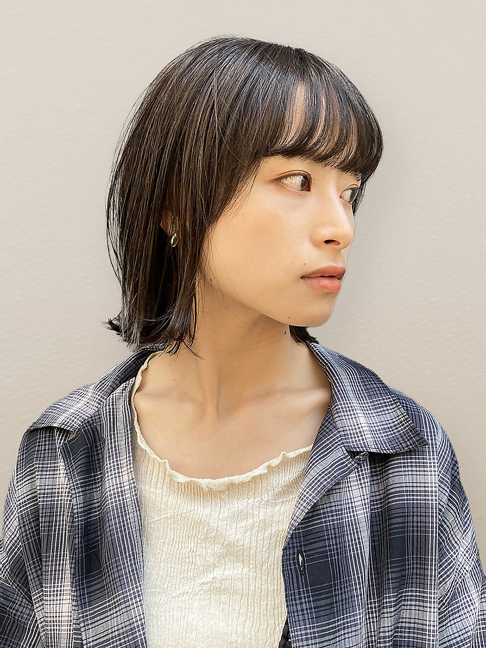 透明感モカブラウン◎ブリーチなしOK大人可愛いくびれ秋カラー