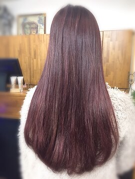 チームボス(Team BOSS) ピンク紫色のモーブカラーは透明感と艶感が出るおすすめカラー.