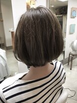 ヘアアンドメイクフリッシュ(HAIR&MAKE FRISCH) ボブ×ブルージュ