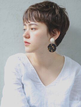 アスター(astar) 【Astar】フレンチベリーショート 小顔 斜めバング