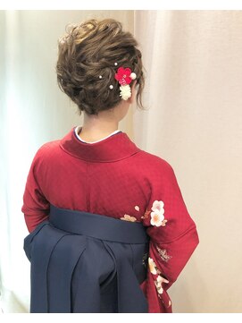 【下北沢＊I'll b hair＊】ショートヘアの編み込みカチューシャ