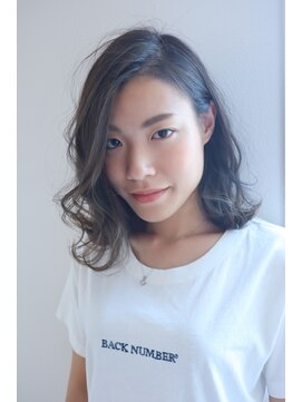 ドゥアージュ(Deux Age) 暗髪☆前下がりひし形ボブ