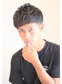 ショートレイヤーワイルドツーブロックサイドパートショート